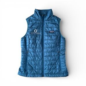 Patagonia Women’s Nano Puff Vest Blue Medium